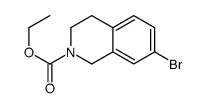 Ethyl 7-bromo-3,4-dihydroisoquinoline-2(1H)-carboxylate Structure