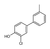2-chloro-4-(3-methylphenyl)phenol结构式