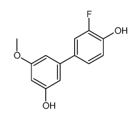 2-fluoro-4-(3-hydroxy-5-methoxyphenyl)phenol结构式