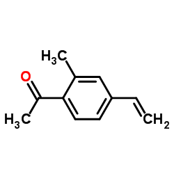 Ethanone, 1-(4-ethenyl-2-methylphenyl)- (9CI)结构式