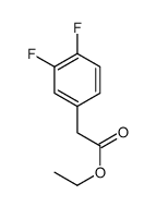 ethyl 2-(3,4-difluorophenyl)acetate Structure
