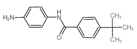 N-(4-aminophenyl)-4-tert-butylbenzamide结构式