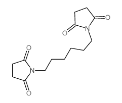 2,5-Pyrrolidinedione,1,1'-(1,6-hexanediyl)bis-结构式