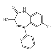 3-Hydroxy Bromazepam Structure