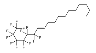 1,1,1,2,2,3,3,4,4,5,5,6,6-tridecafluorooctadec-7-ene结构式