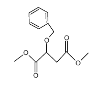 dimethyl 2-(benzyloxy)succinate结构式