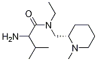 (S)-2-AMino-N-ethyl-3-Methyl-N-(1-Methyl-piperidin-2-ylMethyl)-butyraMide结构式