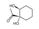 Ethanone, 1-(1,2-dihydroxycyclohexyl)-, (1S-trans)- (9CI)结构式