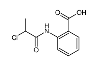 N-(α-chloropropionyl)anthranilic acid Structure