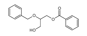 2-(benzyloxy)-3-hydroxypropyl benzoate Structure