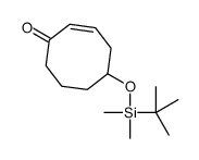 5-[tert-butyl(dimethyl)silyl]oxycyclooct-2-en-1-one Structure