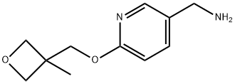 6-[(3-Methyloxetan-3-yl)methoxy]pyridin-3-ylmethanamine结构式