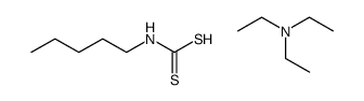 triethylamine pentylcarbamodithioate结构式