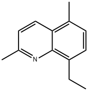 8-乙基-2,5-二甲基喹啉结构式