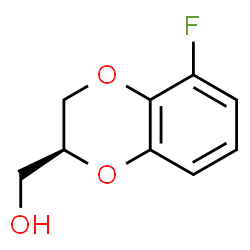 (S)-(5-fluoro-2,3-dihydrobenzo[b][1,4]dioxin-2-yl)Methanol结构式