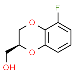 (S)-(5-fluoro-2,3-dihydrobenzo[b][1,4]dioxin-2-yl)Methanol structure