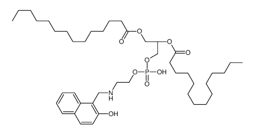 N-(1-(2-naphthol))phosphatidylethanolamine结构式