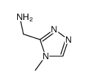 (4-Methyl-4H-1,2,4-triazol-3-yl)methanamine Structure