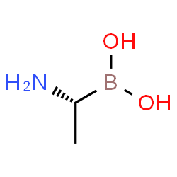 (R)-(1-aminoethyl)boronic acid structure