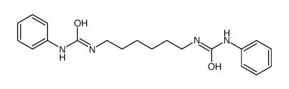 1-phenyl-3-[6-(phenylcarbamoylamino)hexyl]urea结构式