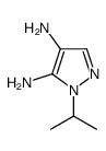 2-propan-2-ylpyrazole-3,4-diamine Structure