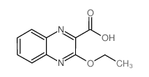 2-Quinoxalinecarboxylicacid,3-ethoxy-(9CI)结构式