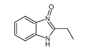Benzimidazole, 2-ethyl-, 3-oxide (8CI) structure