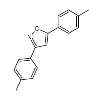 3,5-di(4′-methylphenyl)isoxazole Structure