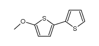 5-methoxy-2,2’-bithiophene Structure