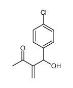 3-[(4-chlorophenyl)-hydroxymethyl]but-3-en-2-one Structure