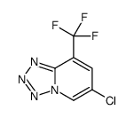 6-chloro-8-(trifluoromethyl)tetrazolo[1,5-a]pyridine Structure