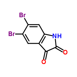 5,6-二溴吲哚啉-2,3-二酮图片