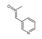 Methanamine, N-(3-pyridinylmethylene)-, N-oxide, (Z)- (9CI) Structure