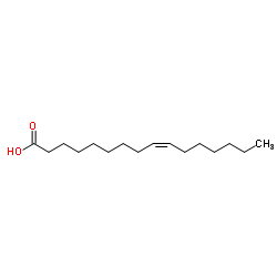 Palmitoleic acid结构式