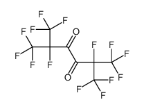 1,1,1,2,5,6,6,6-octafluoro-2,5-bis(trifluoromethyl)hexane-3,4-dione Structure