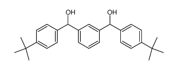 1,3-phenylenebis((4-(tert-butyl)phenyl)methanol) Structure