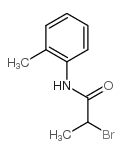 2-BROMO-N-(O-TOLYL)PROPANAMIDE structure