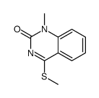 1-Methyl-4-(methylthio)quinazolin-2(1H)-one Structure