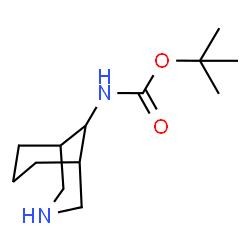 tert-butyl N-{3-azabicyclo[3.3.1]nonan-9-yl}carbamate structure