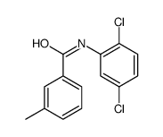 N-(2,5-Dichlorophenyl)-3-methylbenzamide结构式