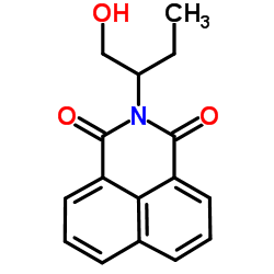 2-(1-Hydroxy-2-butanyl)-1H-benzo[de]isoquinoline-1,3(2H)-dione Structure