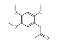 1-(2,4,5-trimethoxyphenyl)propan-2-one结构式