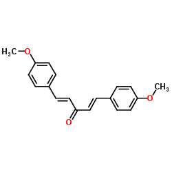 1,5-Bis(p-methoxyphenyl)-3-pentadienone picture