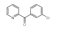 2-(3-bromobenzoyl)pyridine Structure