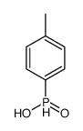 Phosphinic acid, p-tolyl- Structure