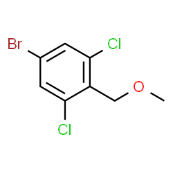 1-Bromo-3,5-dichloro-4-(methoxymethyl)benzene Structure