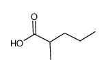 2-methylvaleric acid Structure