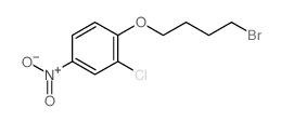 Benzene,1-(4-bromobutoxy)-2-chloro-4-nitro- Structure