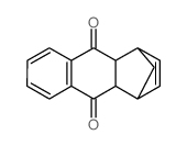 1,4-Methanoanthracene-9,10-dione, 1,4,4a,9a-tetrahydro-结构式
