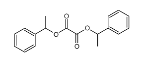 bis(1-phenylethyl) oxalate结构式